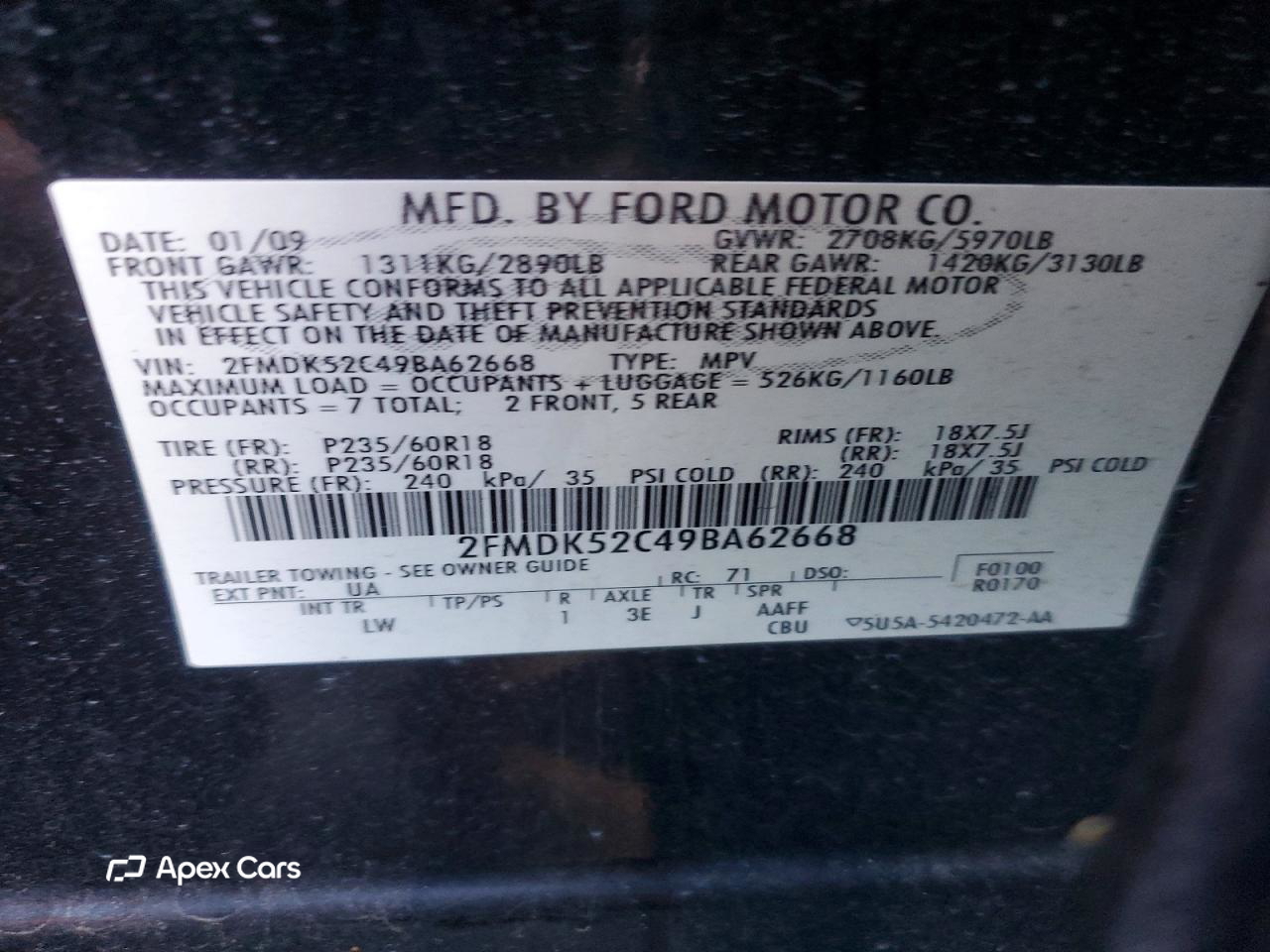 Ford Flex 2009