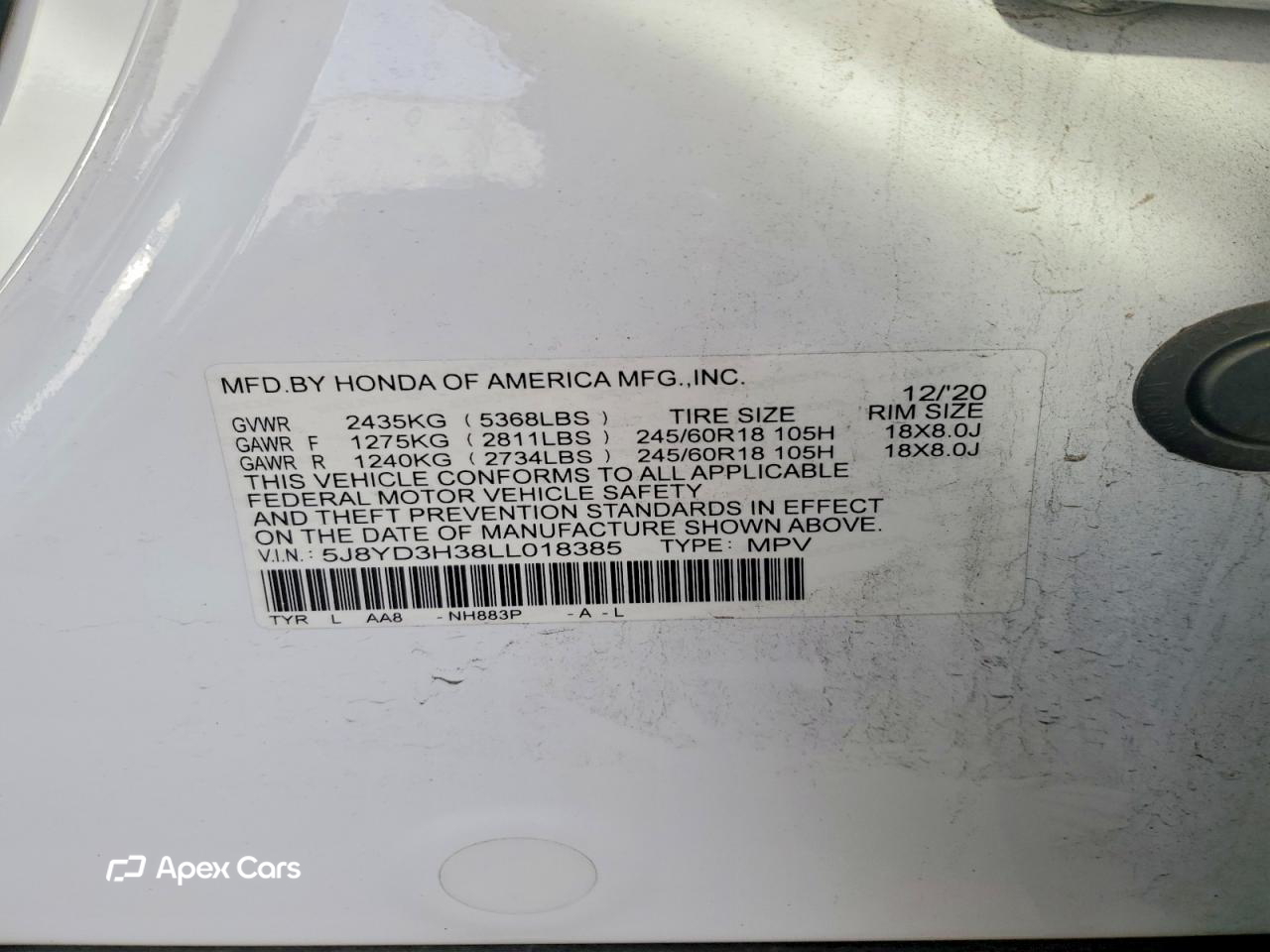 Acura MDX 2020