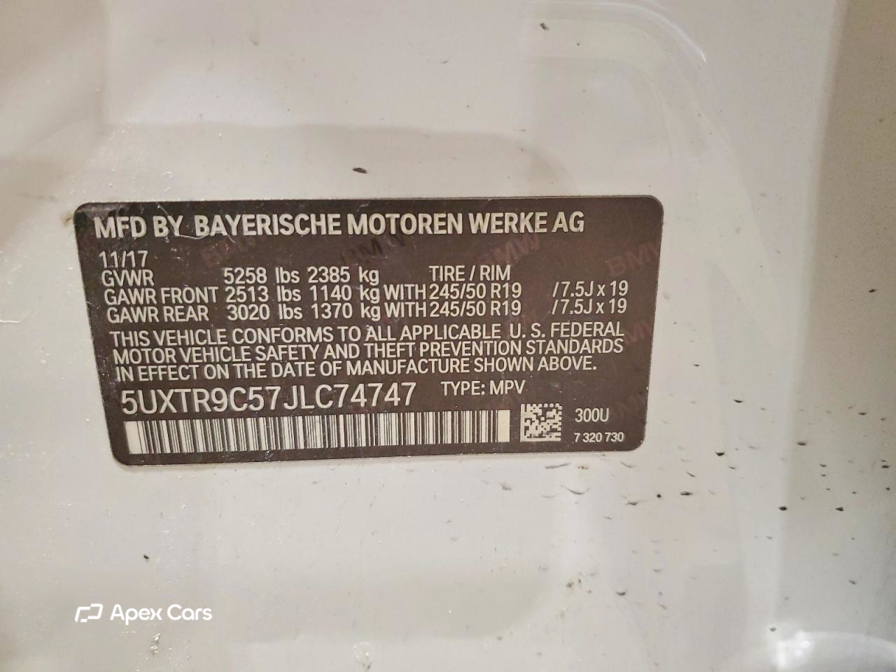 BMW X3 2018
