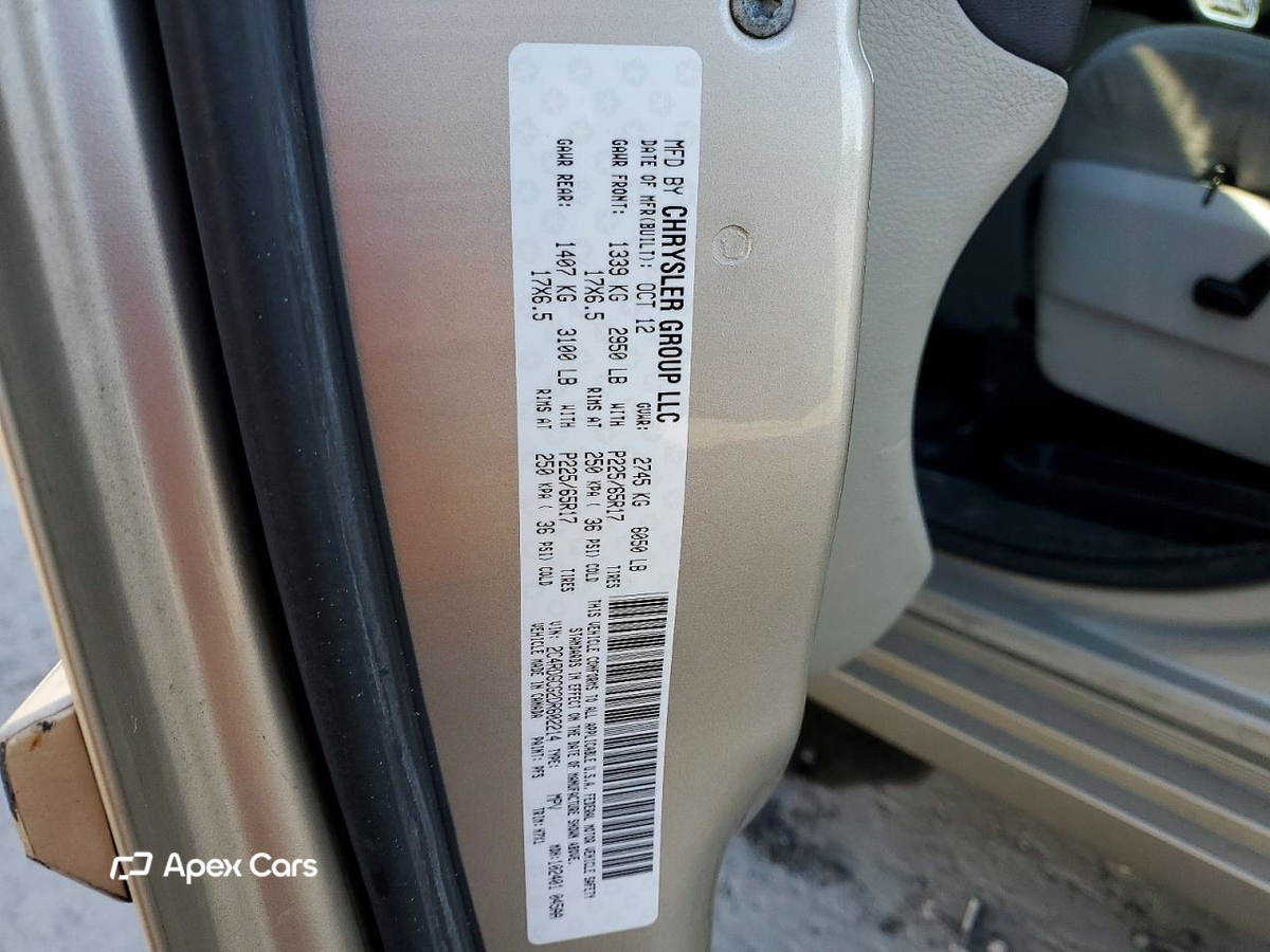 Dodge Caravan 2013