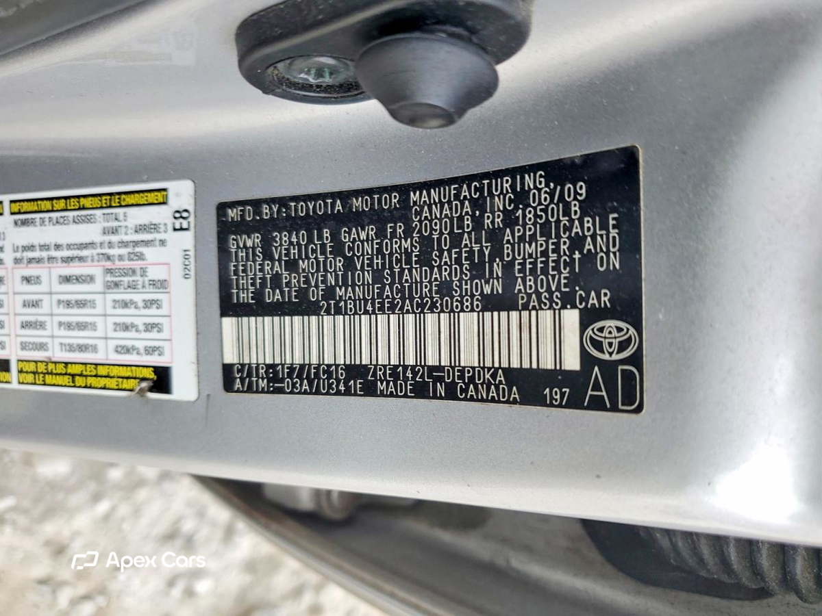 Toyota Corolla 2010