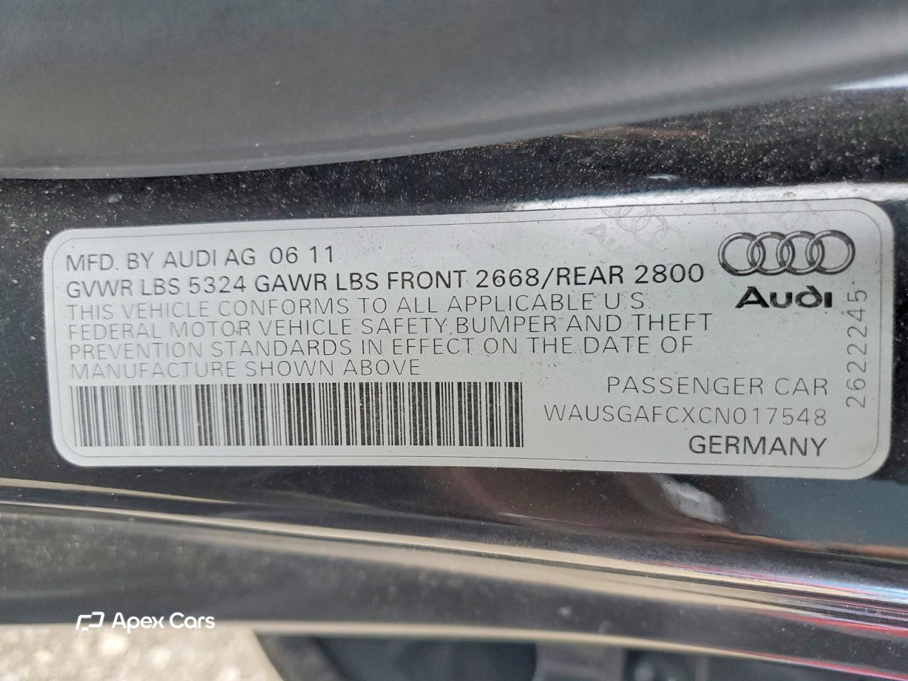 Audi A7 2012