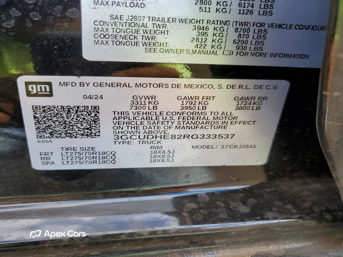 Chevrolet Silverado 2024
