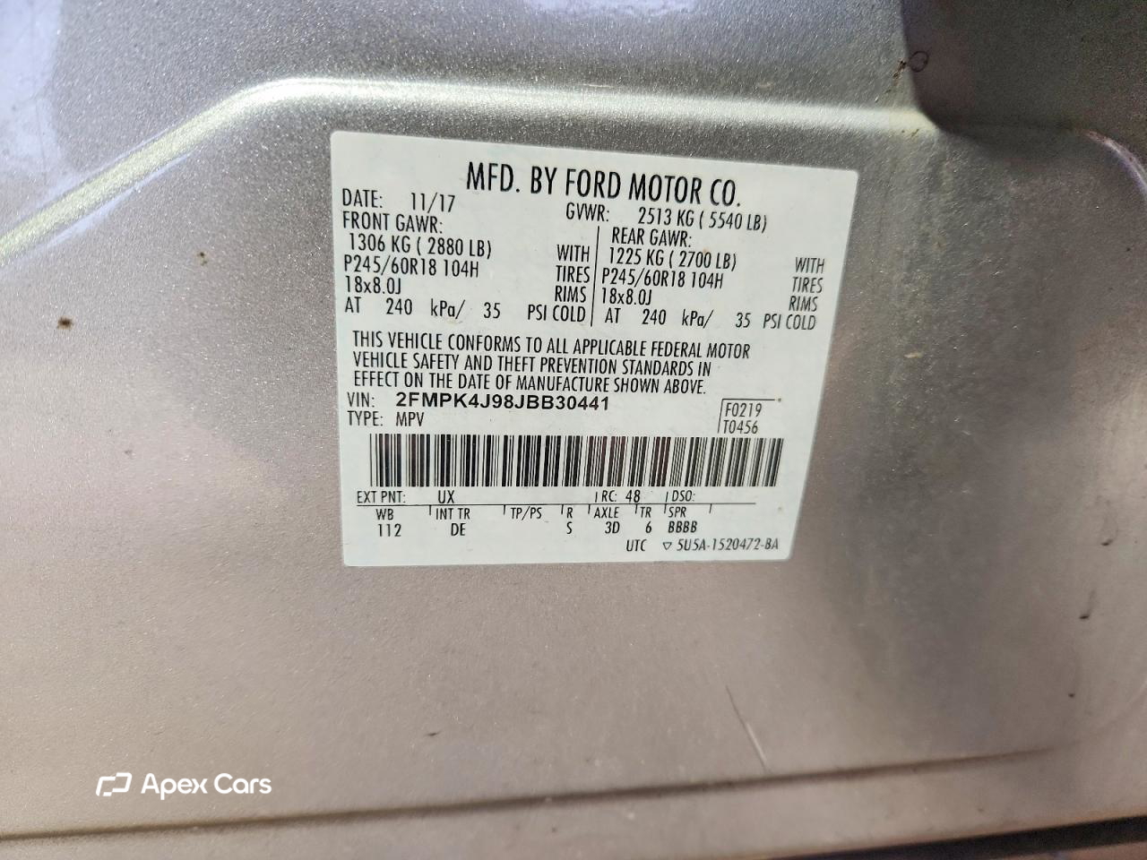 Ford Edge 2018