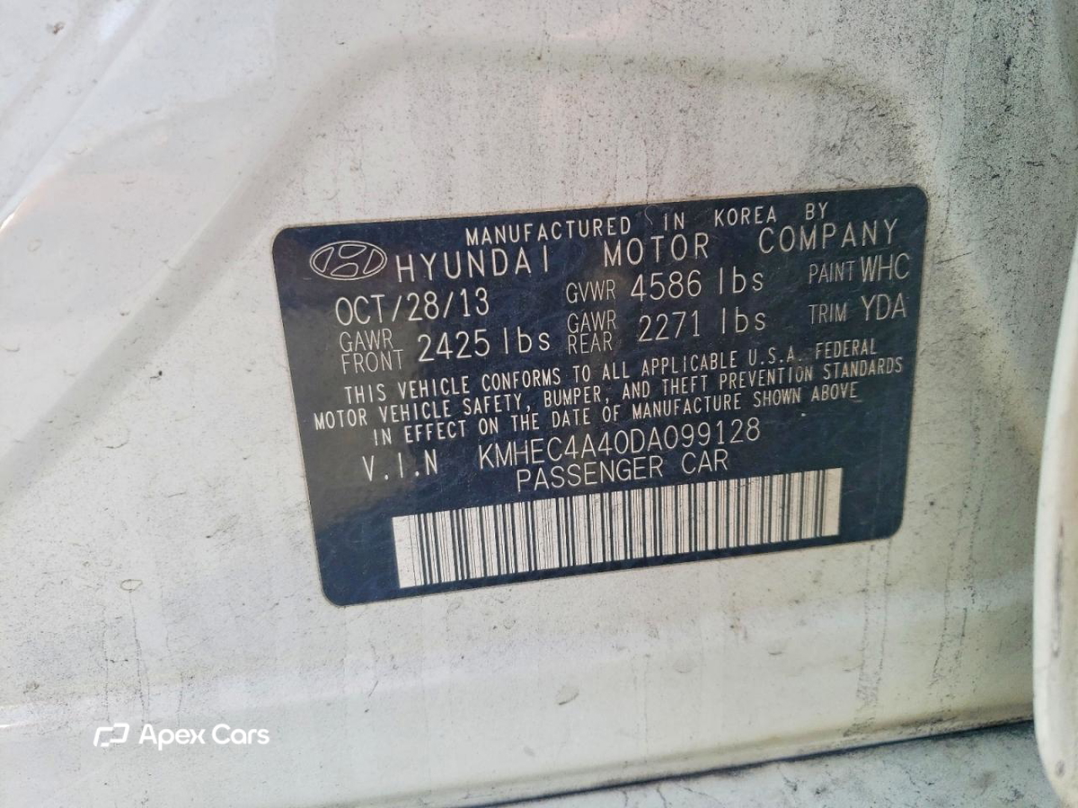 Hyundai Sonata 2013