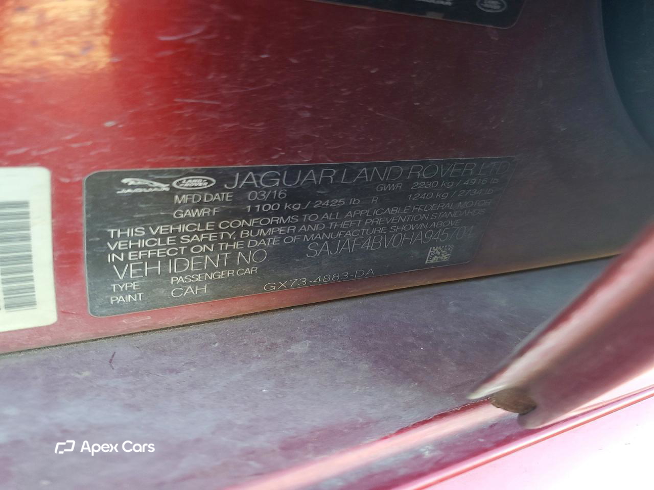 Jaguar XE 2017