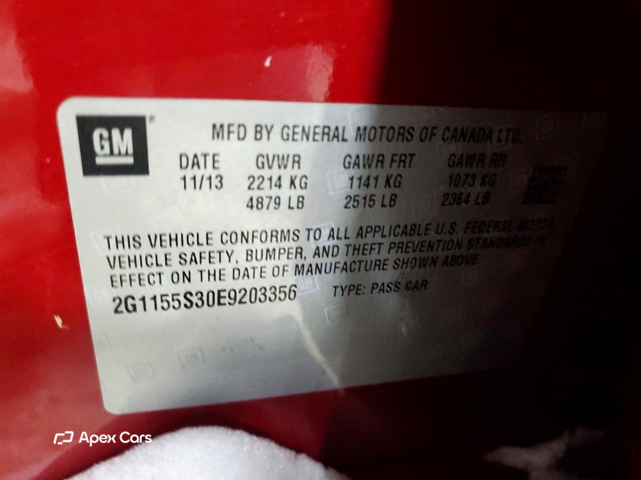 Chevrolet Impala 2014