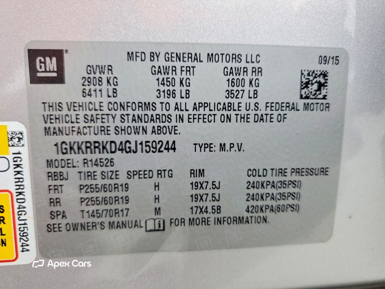 GMC Acadia 2016