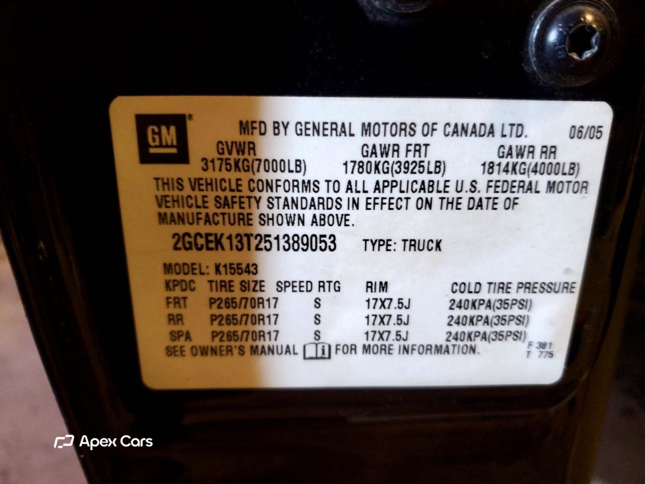 Chevrolet Silverado 2005