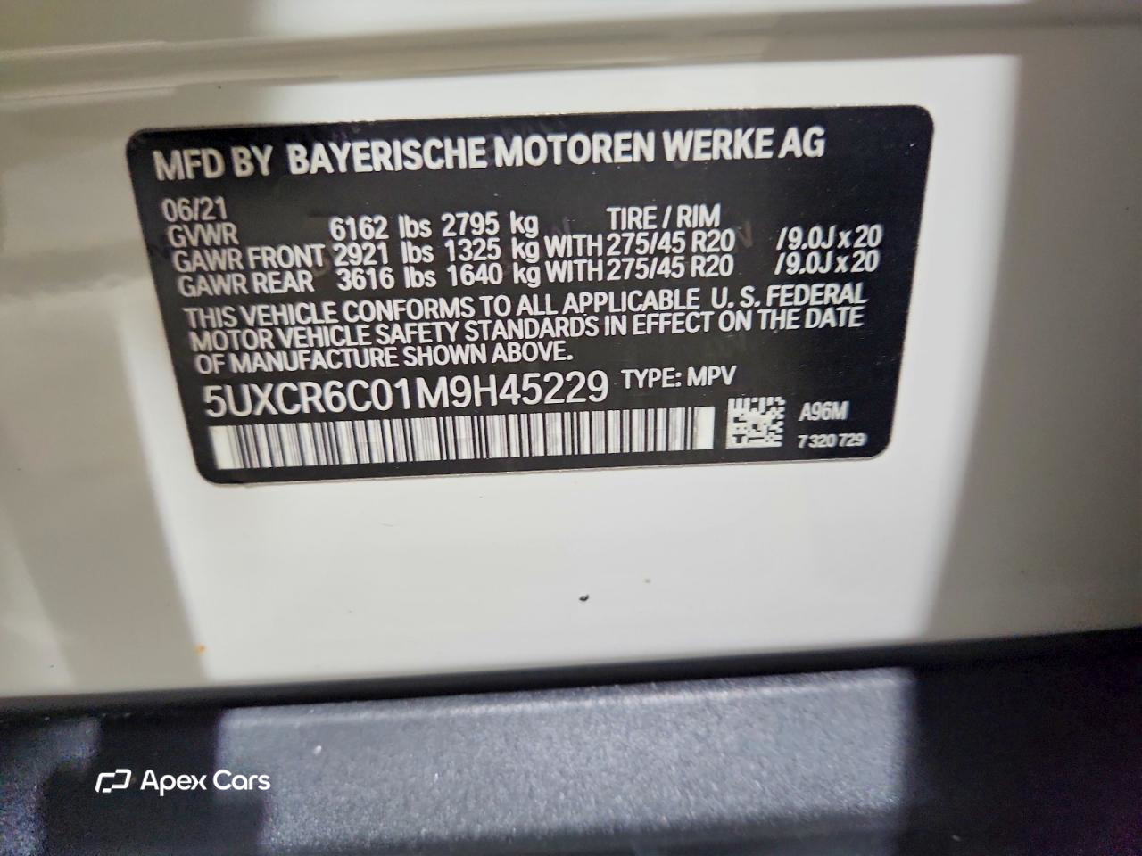 BMW X5 2021