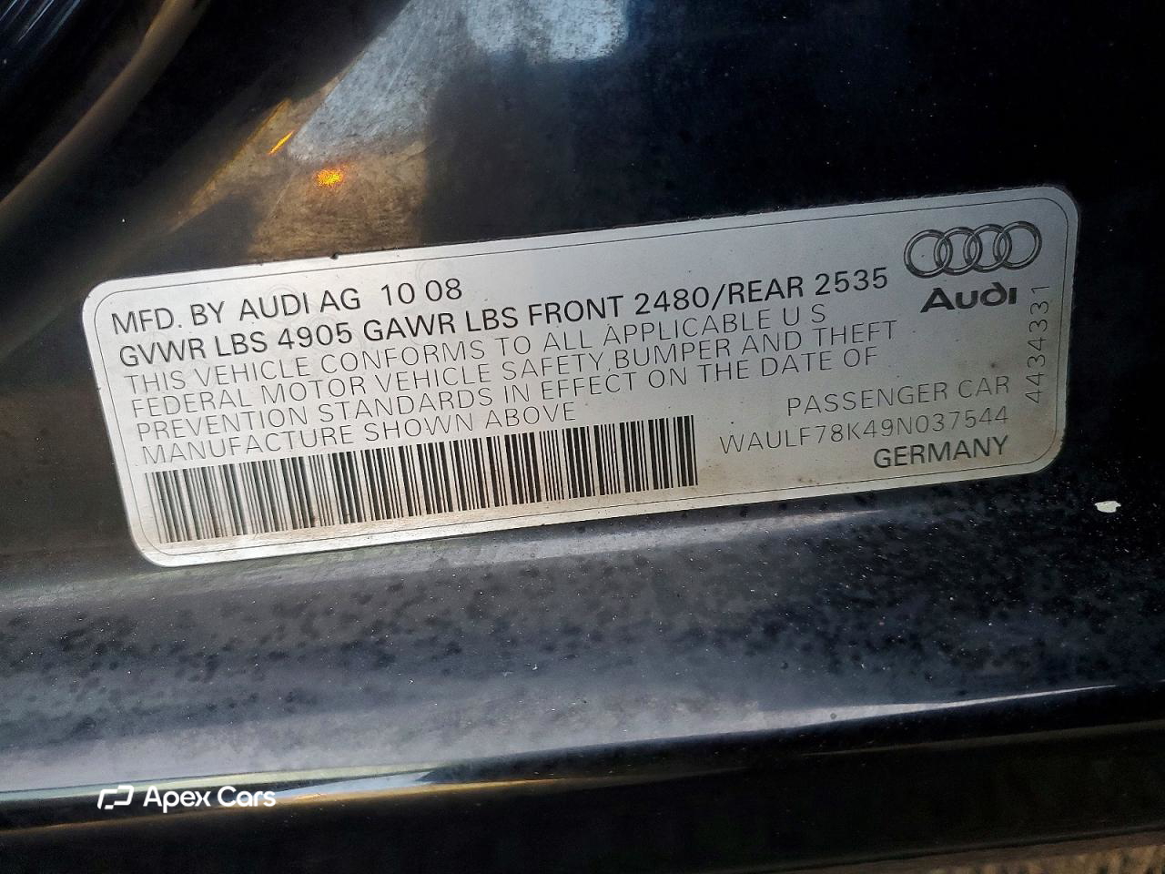 Audi A4 2009