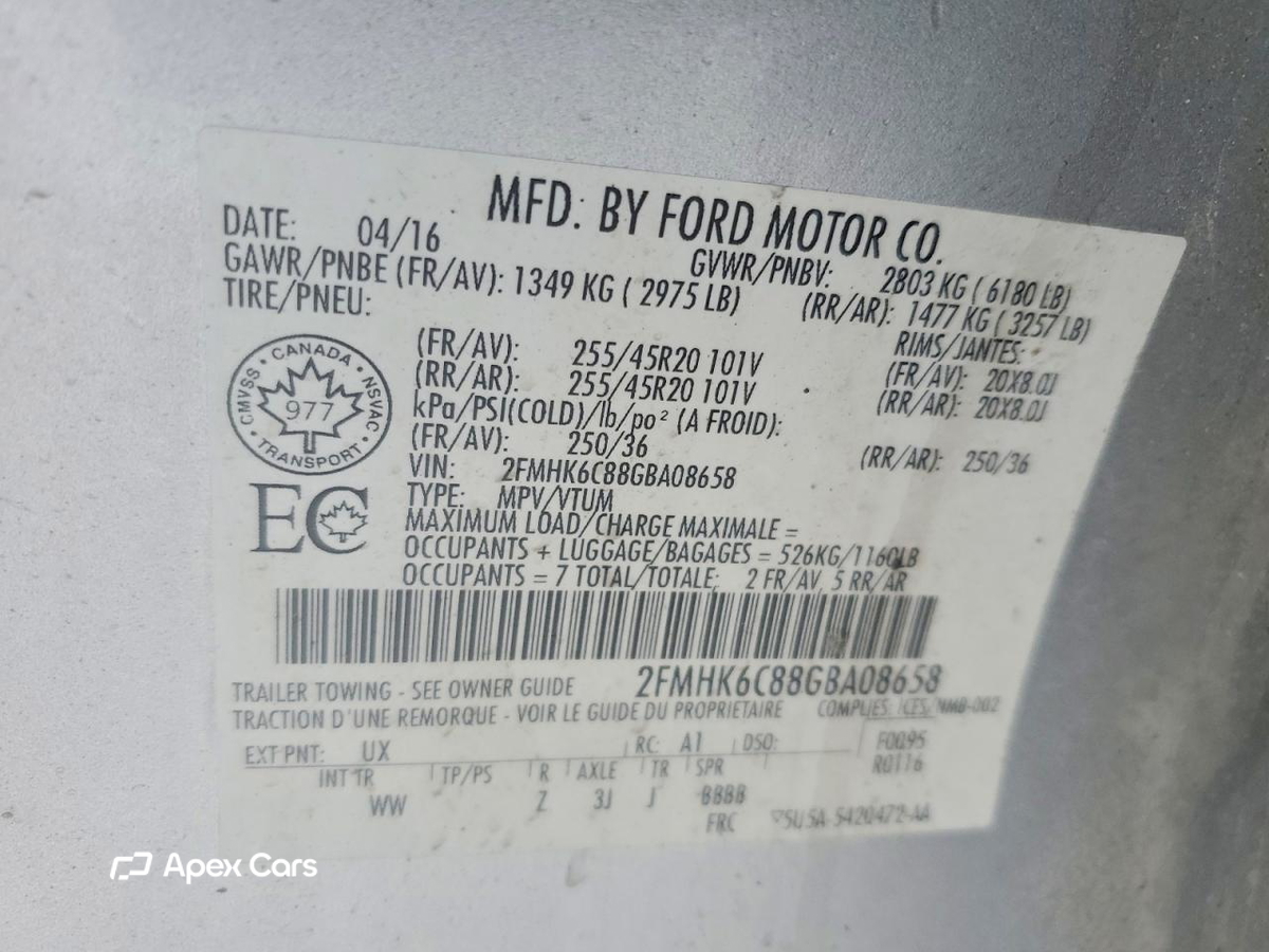 Ford Flex 2016
