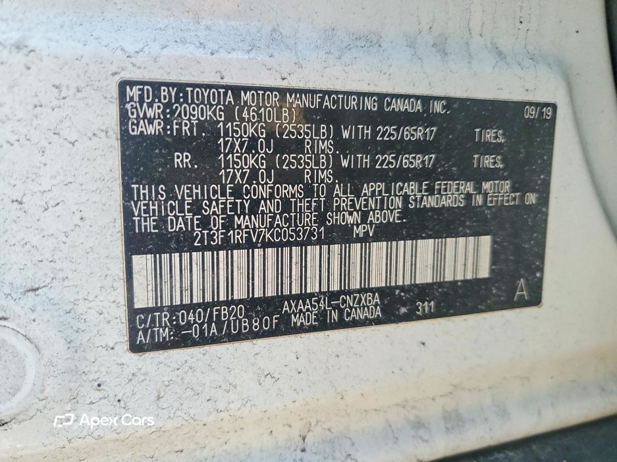 Toyota RAV 4 2019