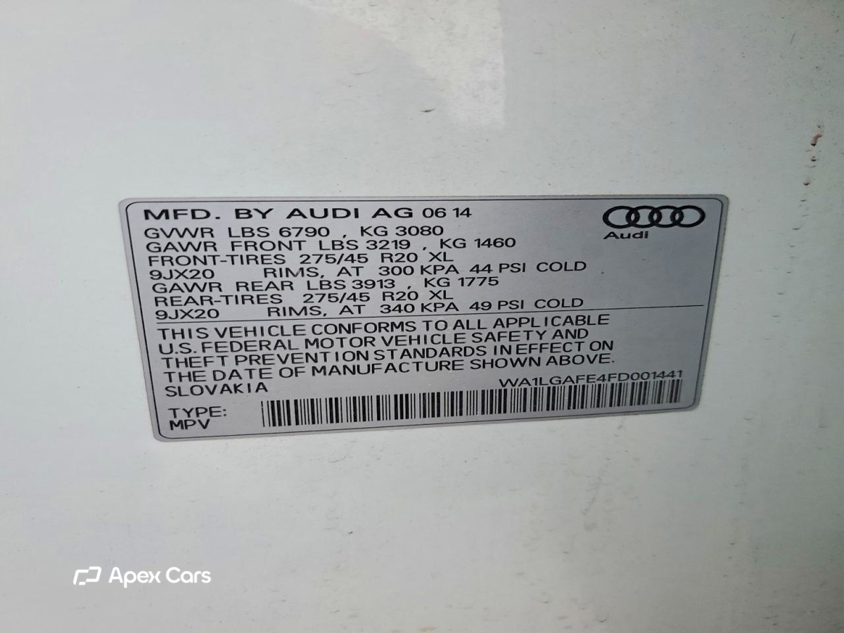 Audi Q7 2015