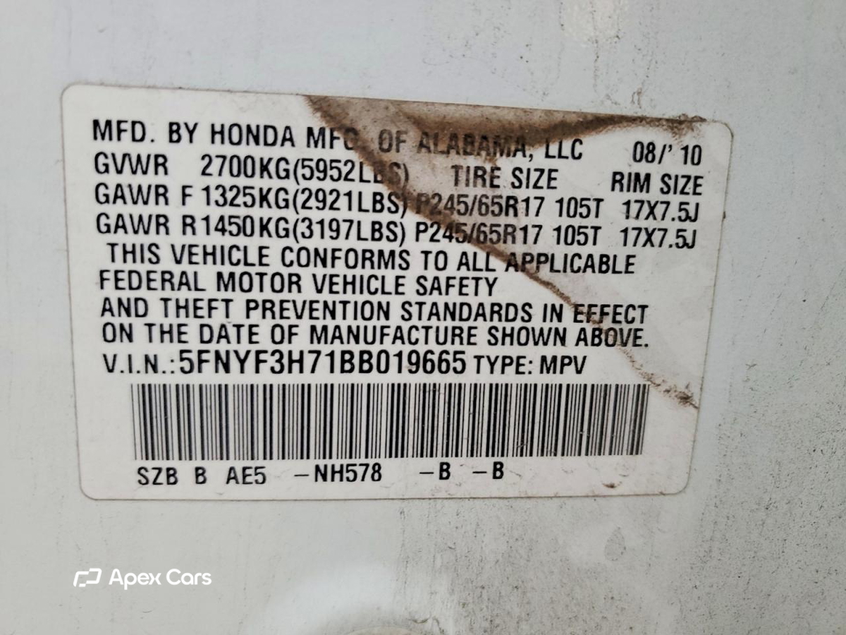 Honda Pilot 2011