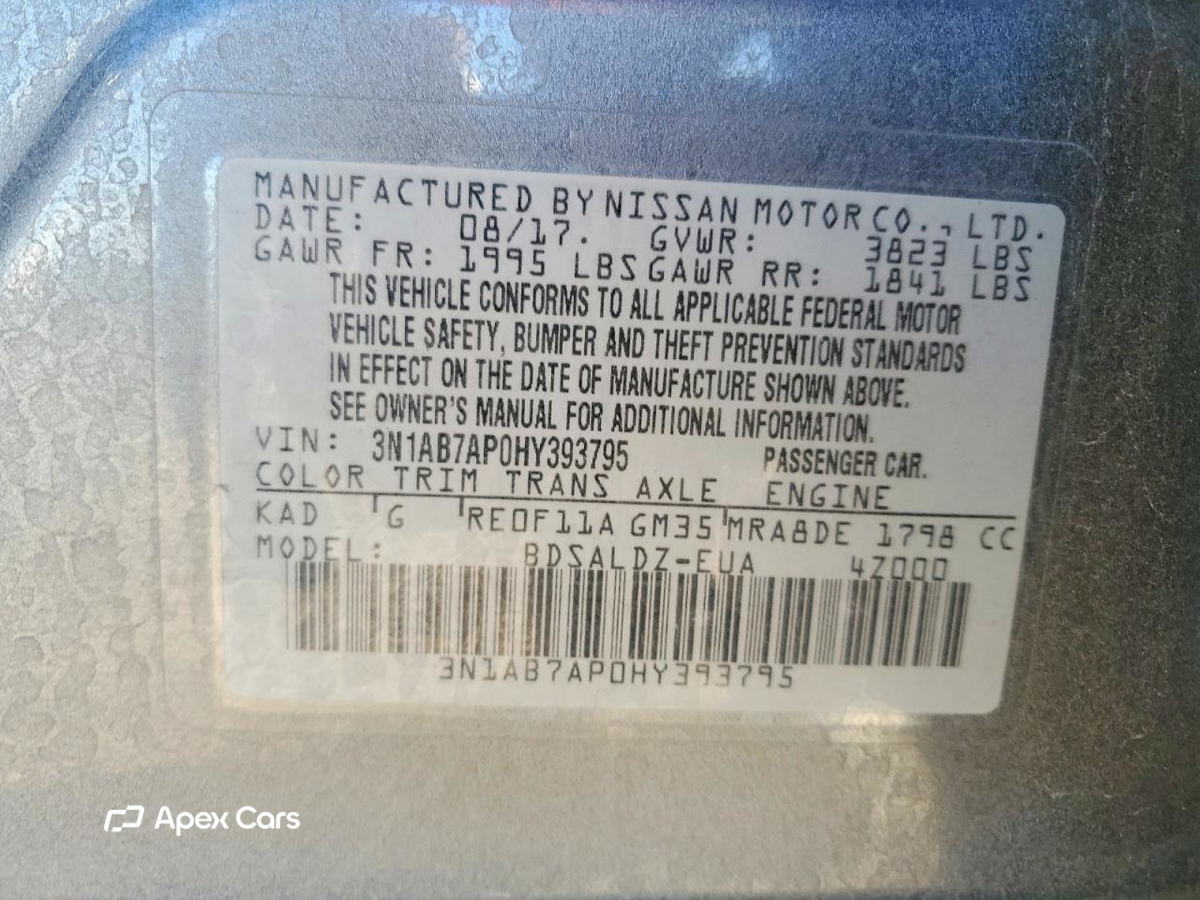 Nissan Sentra 2017