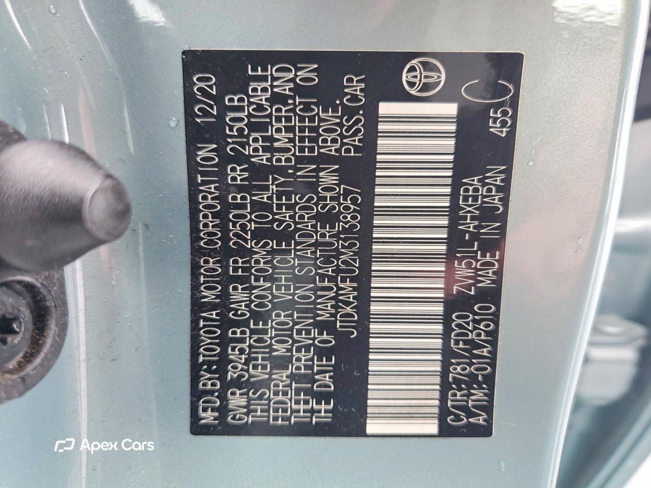 Toyota Prius 2021