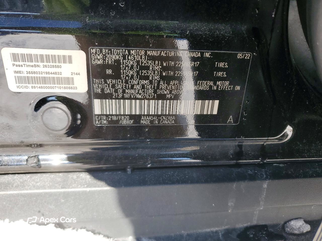Toyota RAV 4 2022