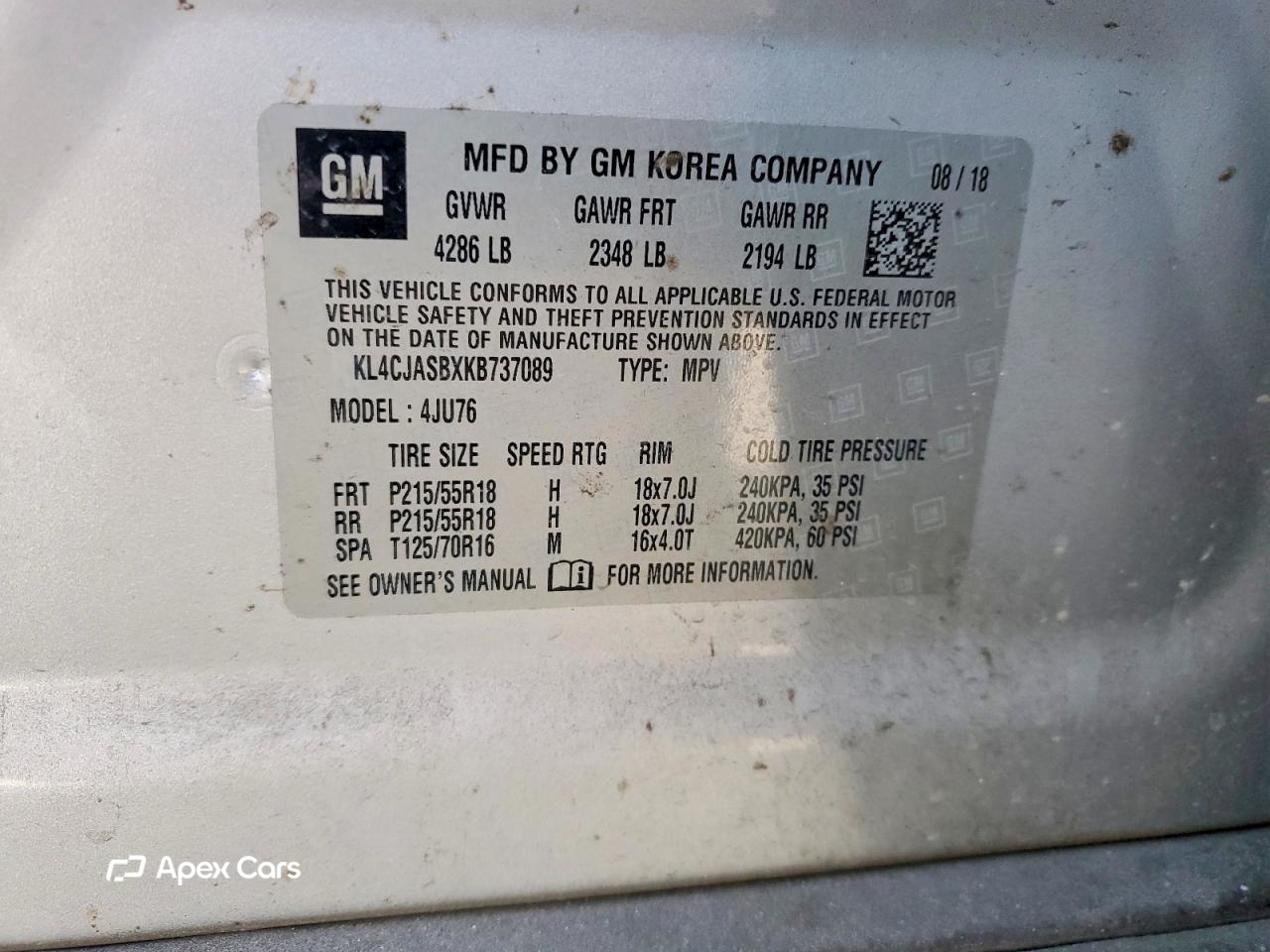 Buick Encore 2019