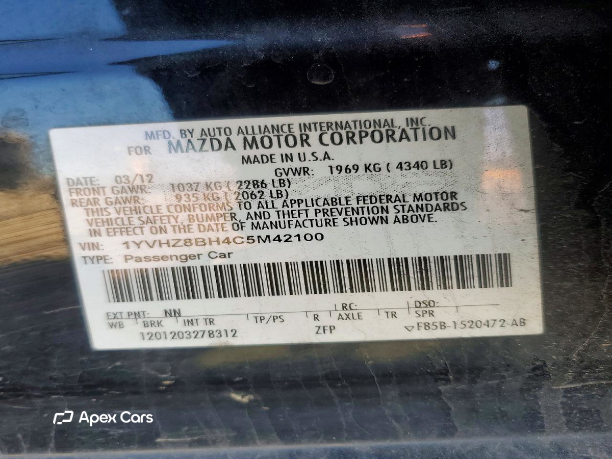 Mazda 6 2012
