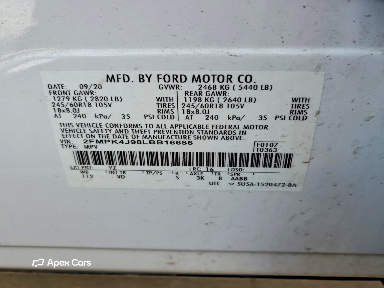 Ford Edge 2020