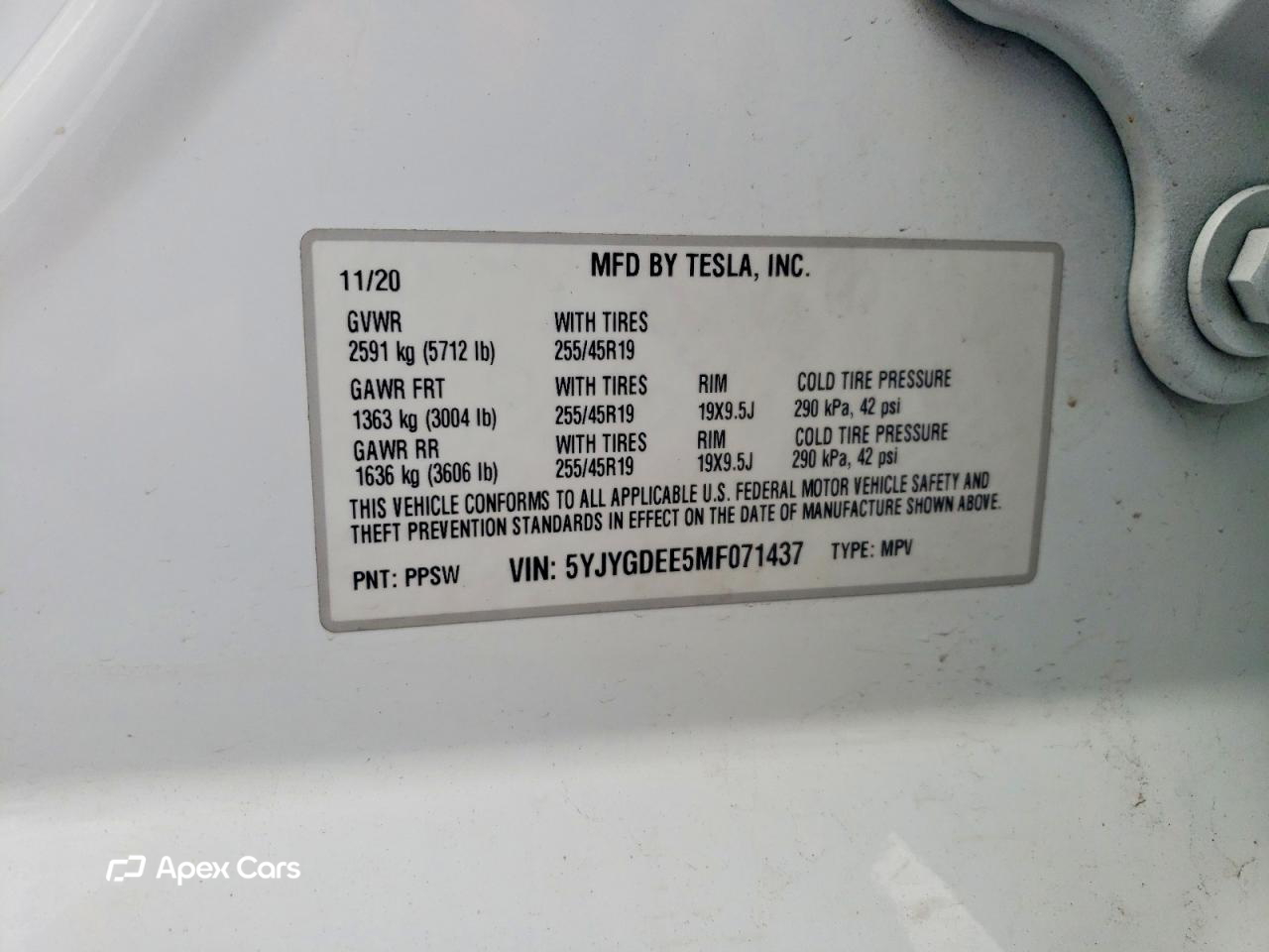 Tesla Model Y 2021