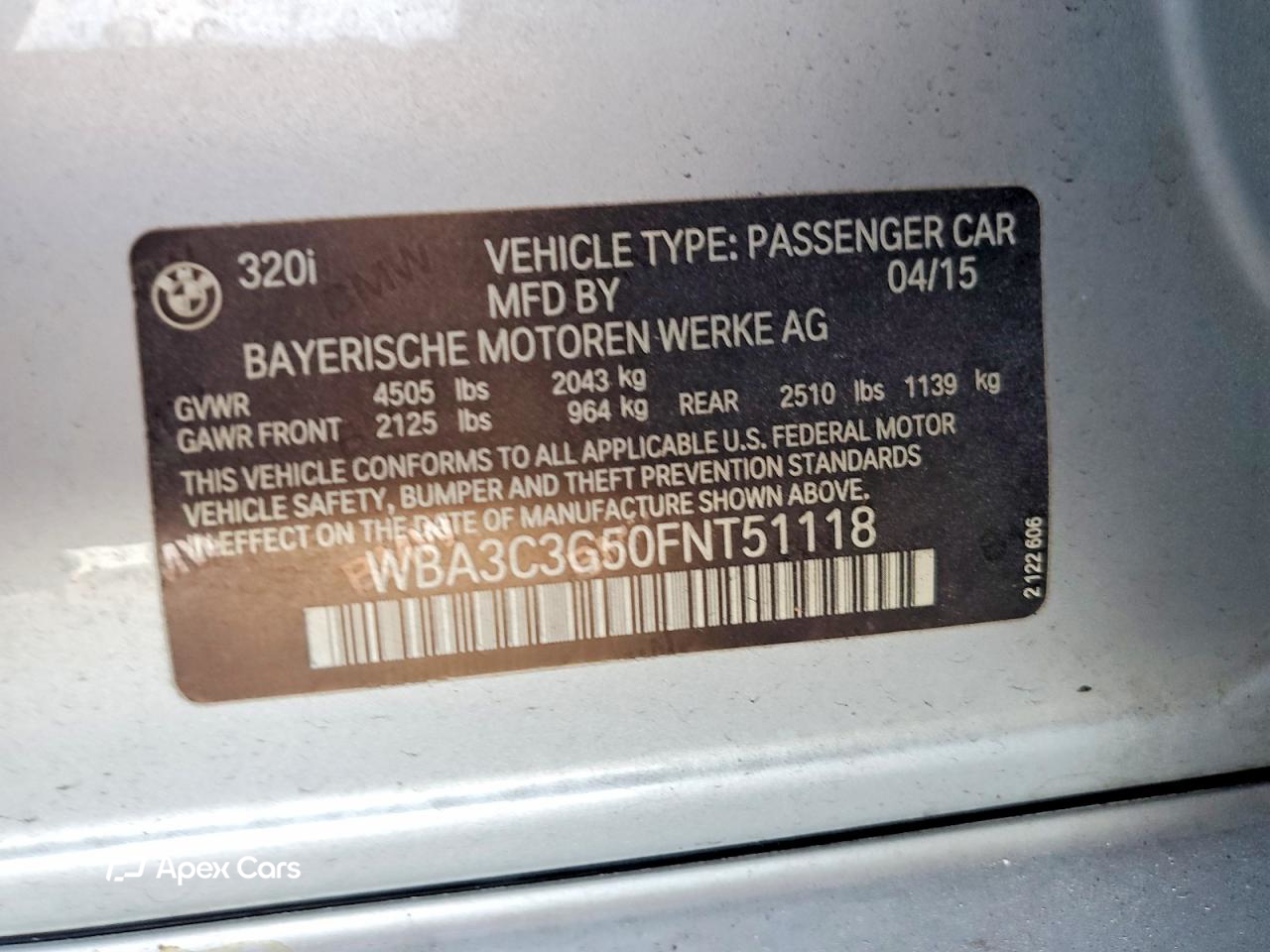 BMW Series 3 2015