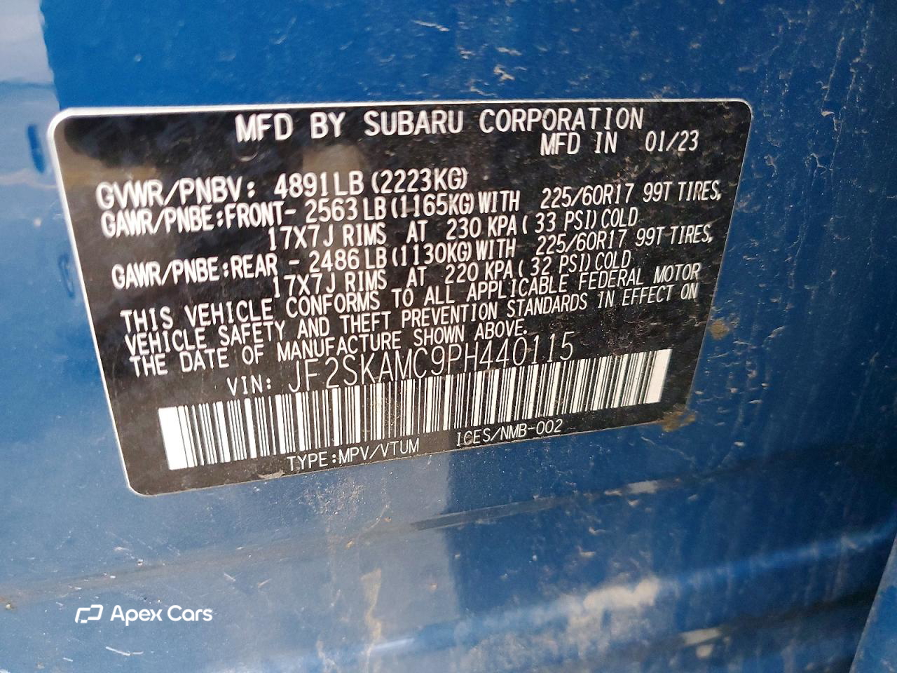 Subaru Forester 2023