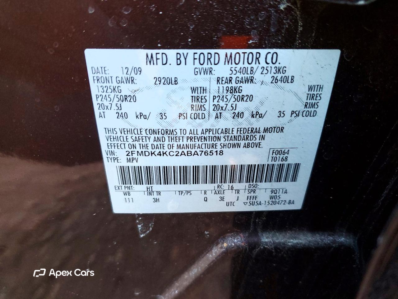 Ford Edge 2010