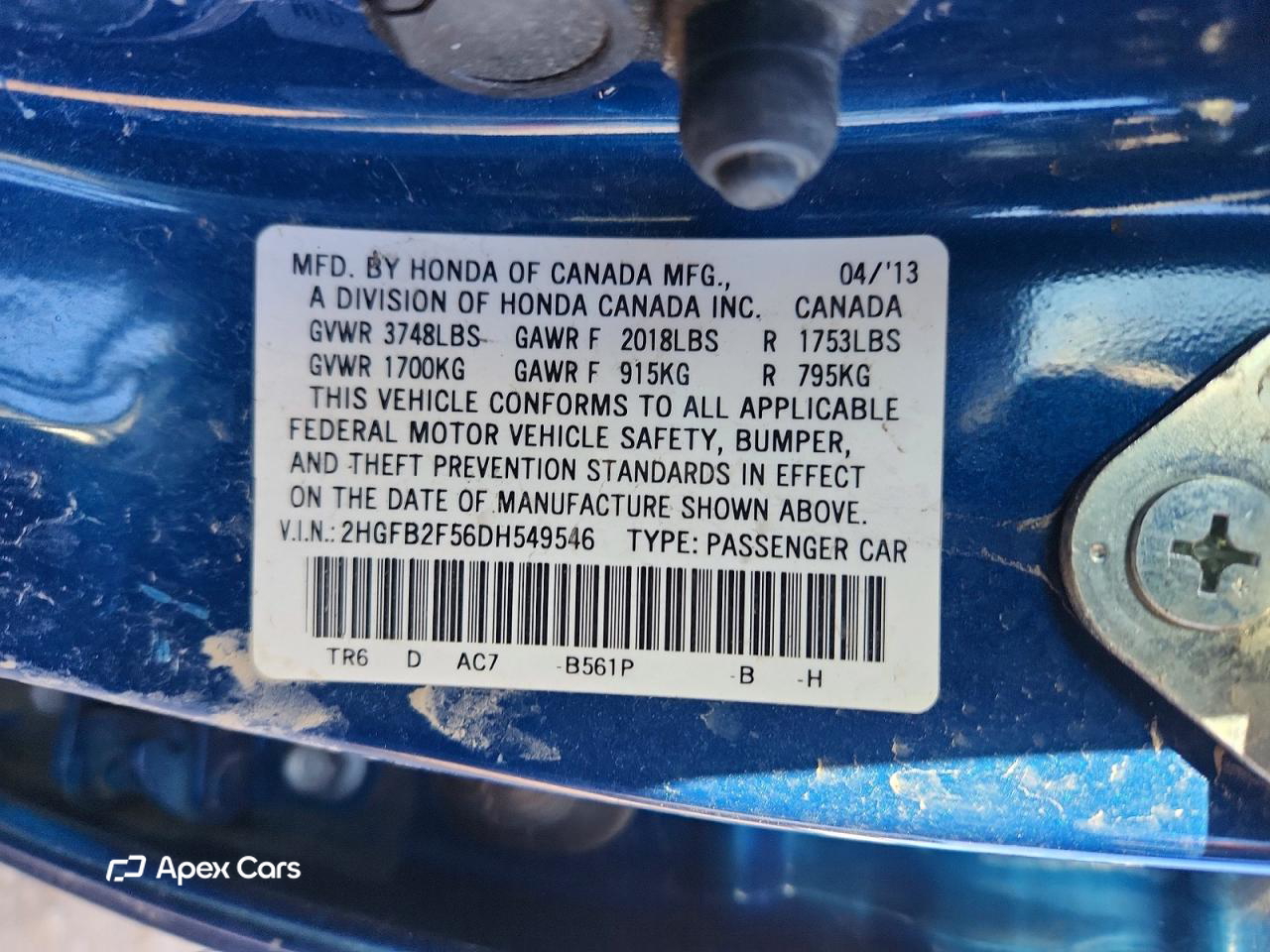 Honda Civic 2013