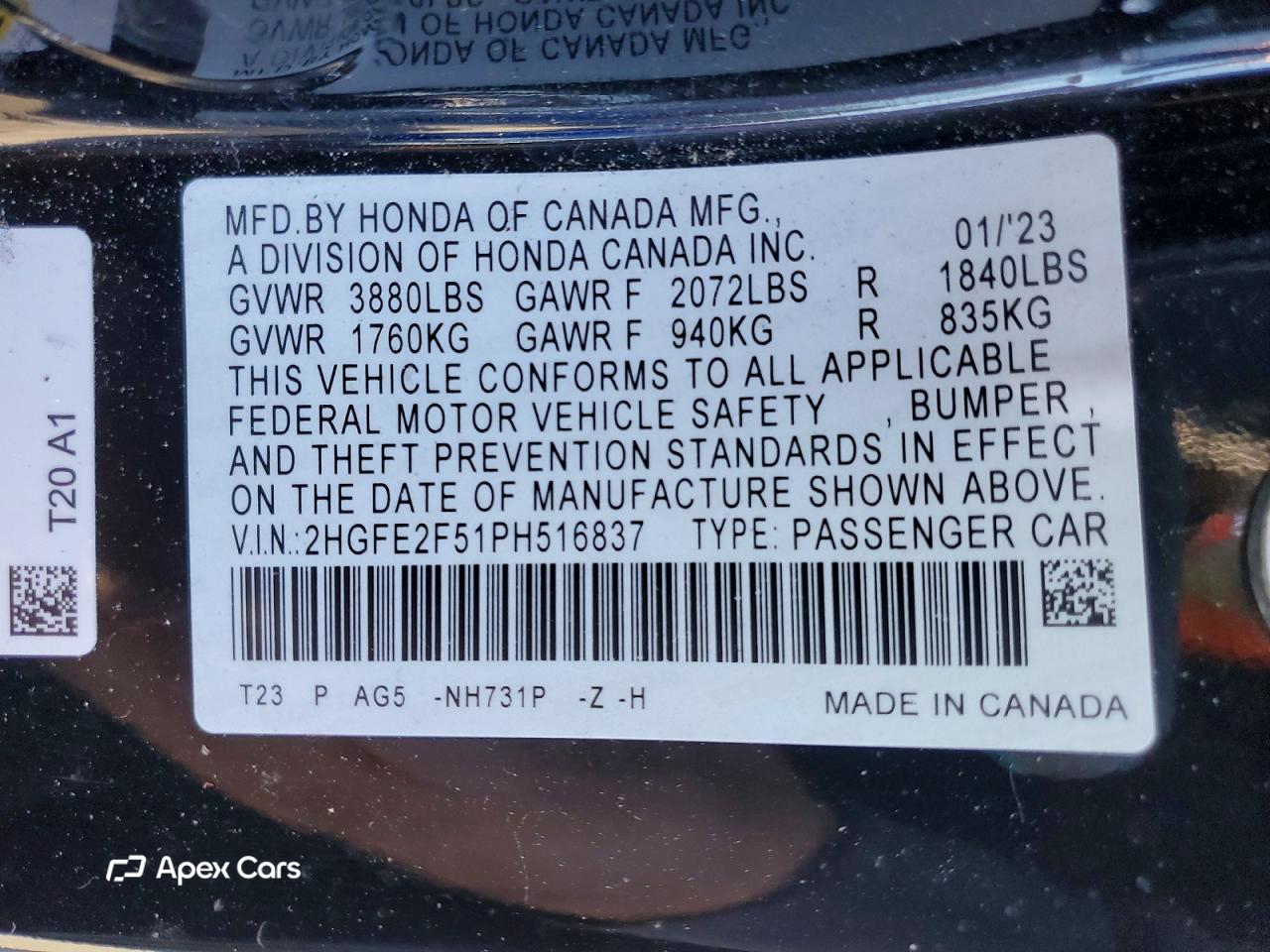Honda Civic 2023