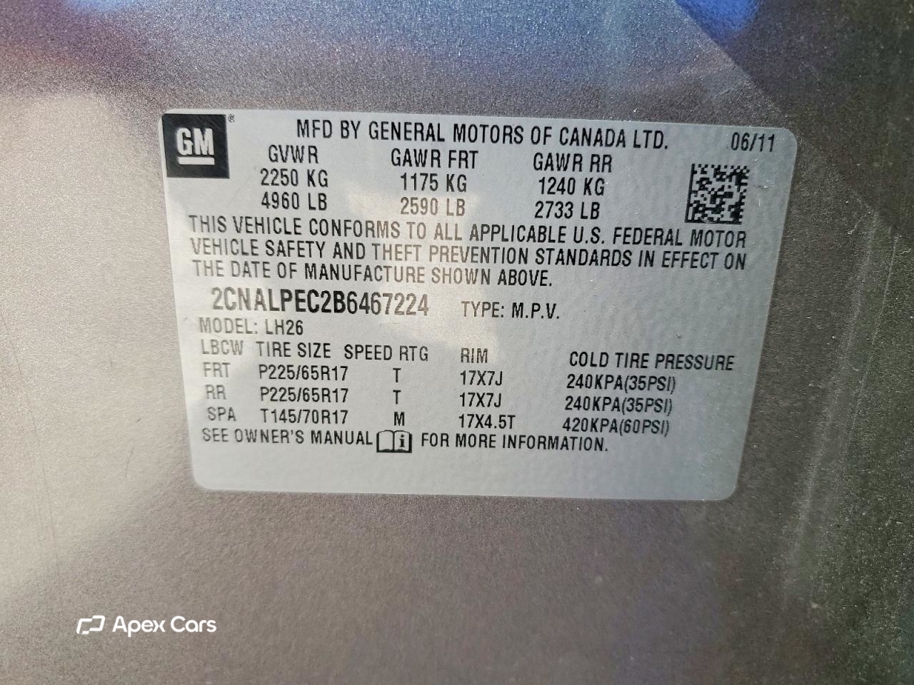 Chevrolet Equinox 2011