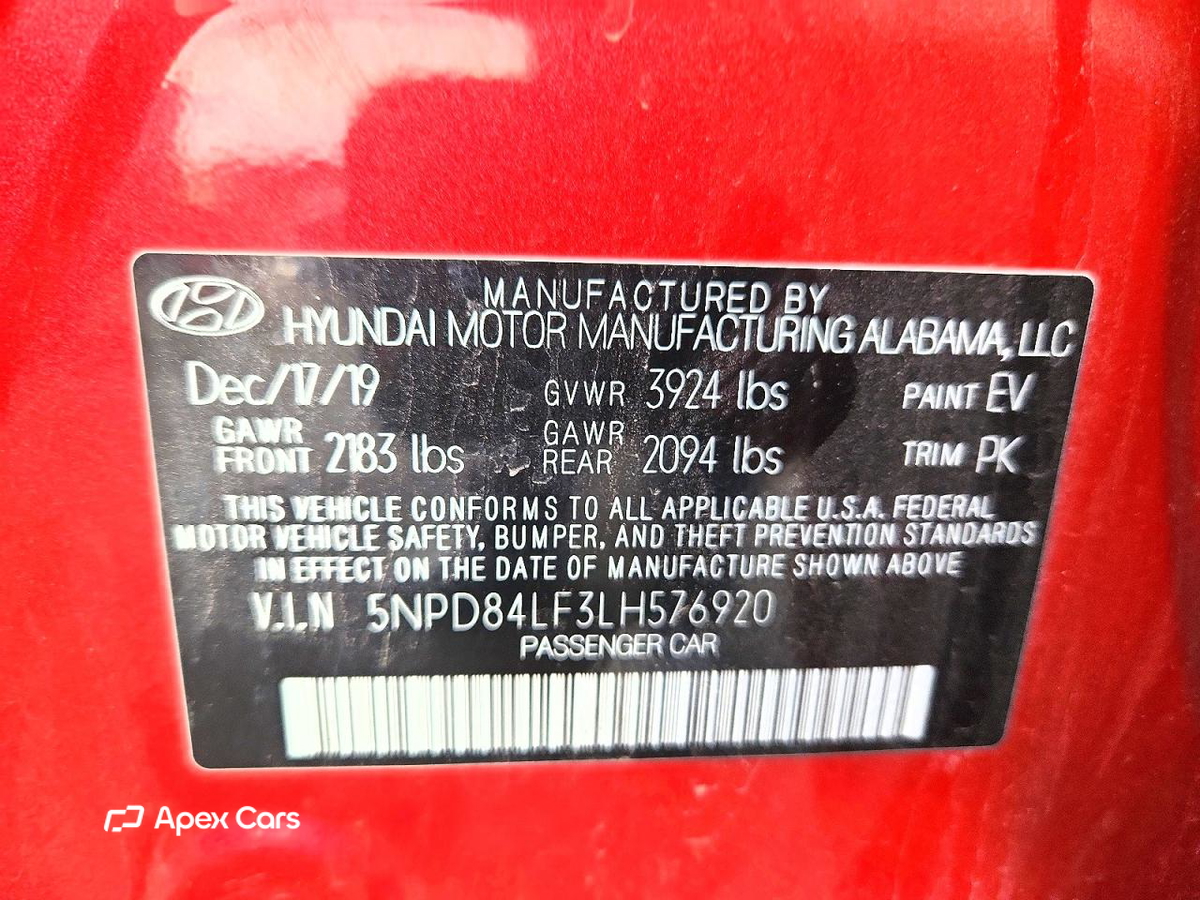 Hyundai Elantra 2020