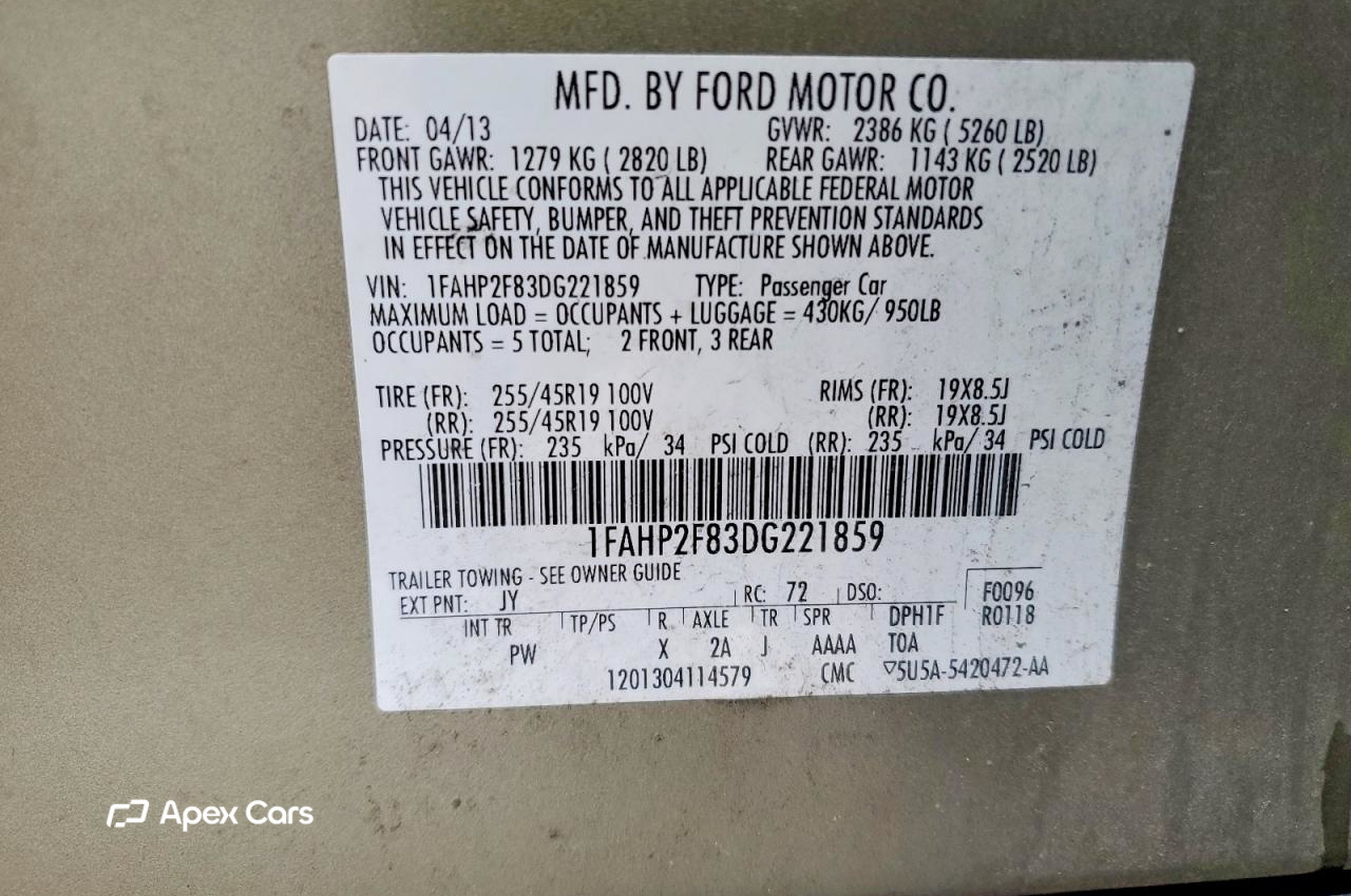 Ford Taurus 2013