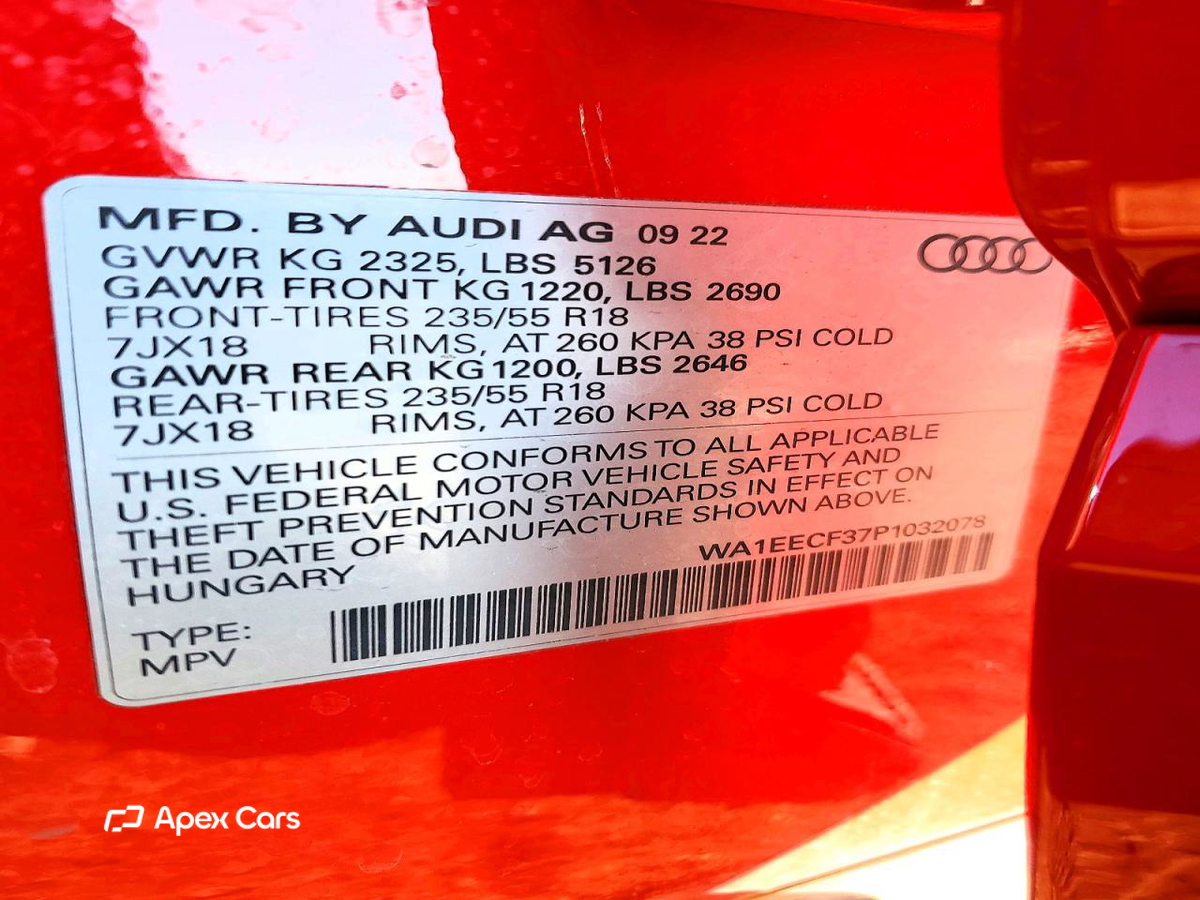 Audi Q3 2023