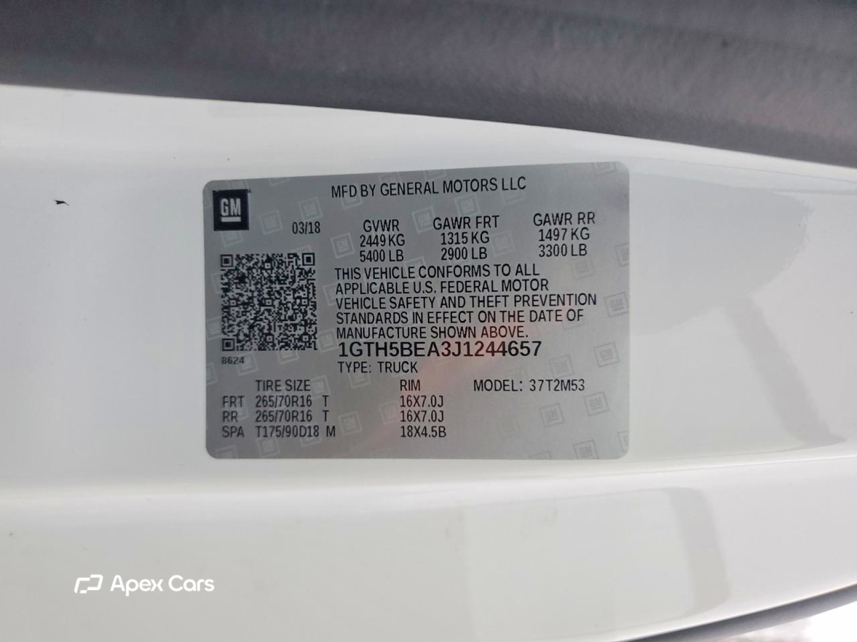 GMC Canyon 2018