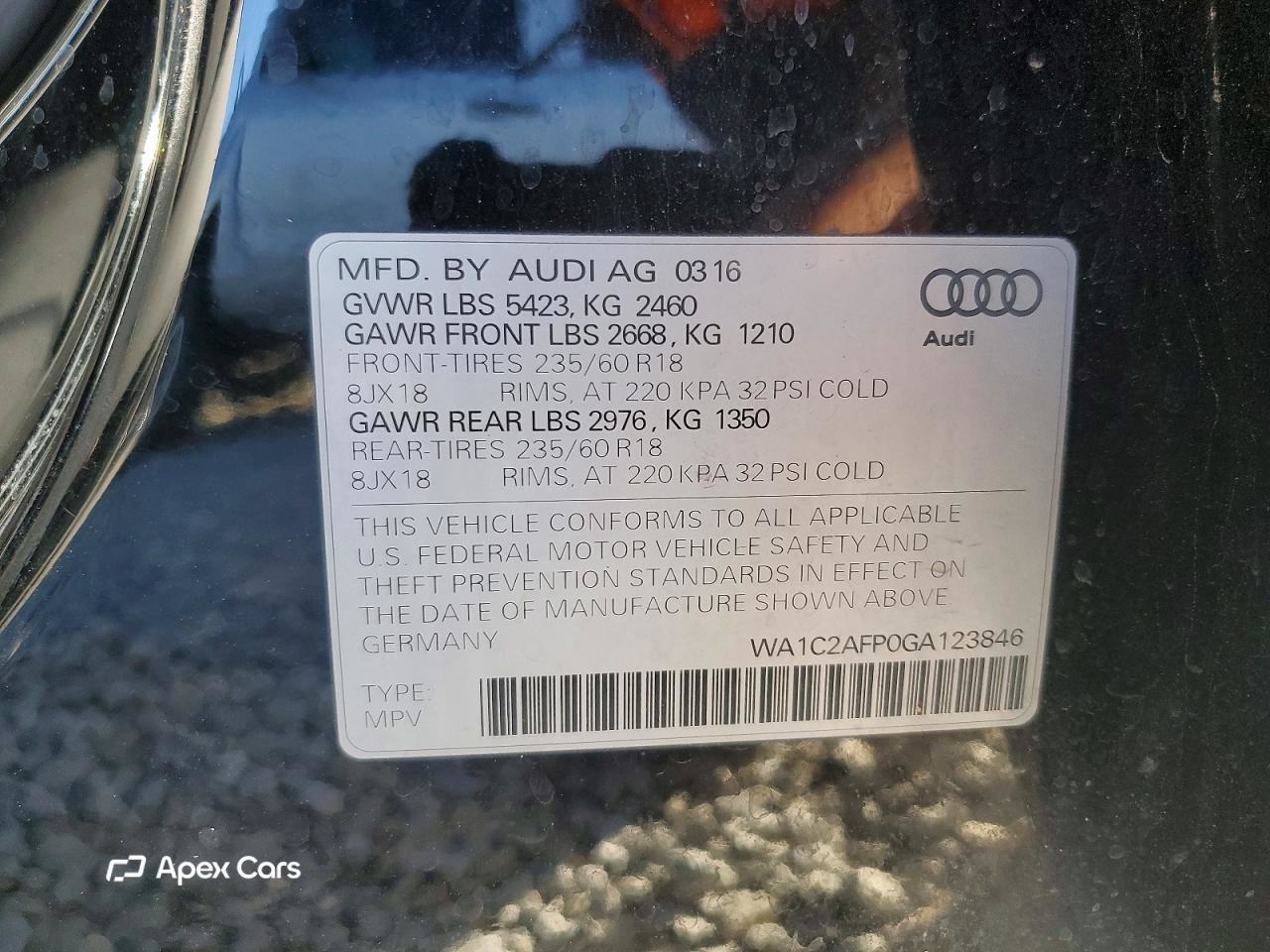 Audi Q5 2016