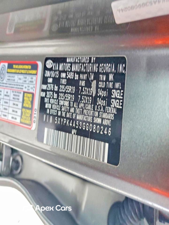 Kia Sorento 2016