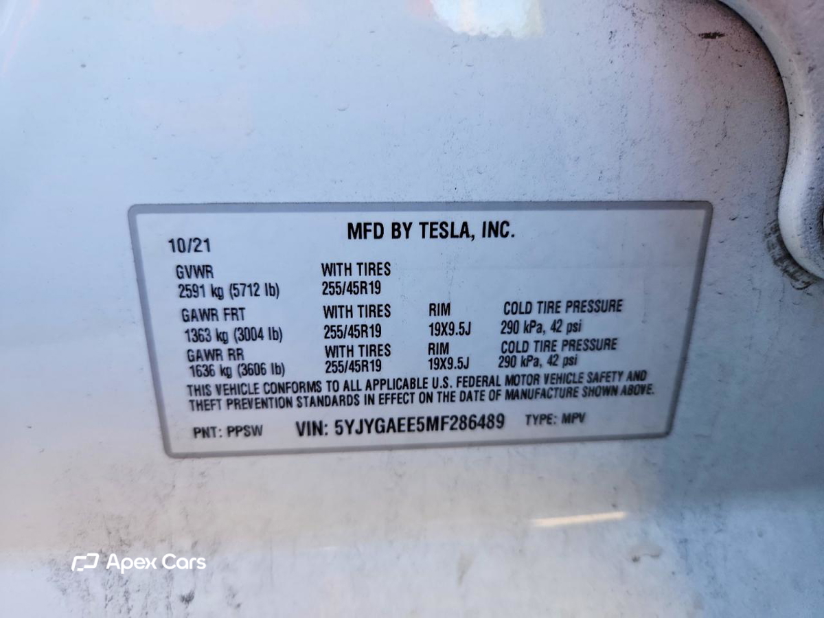 Tesla Model Y 2021