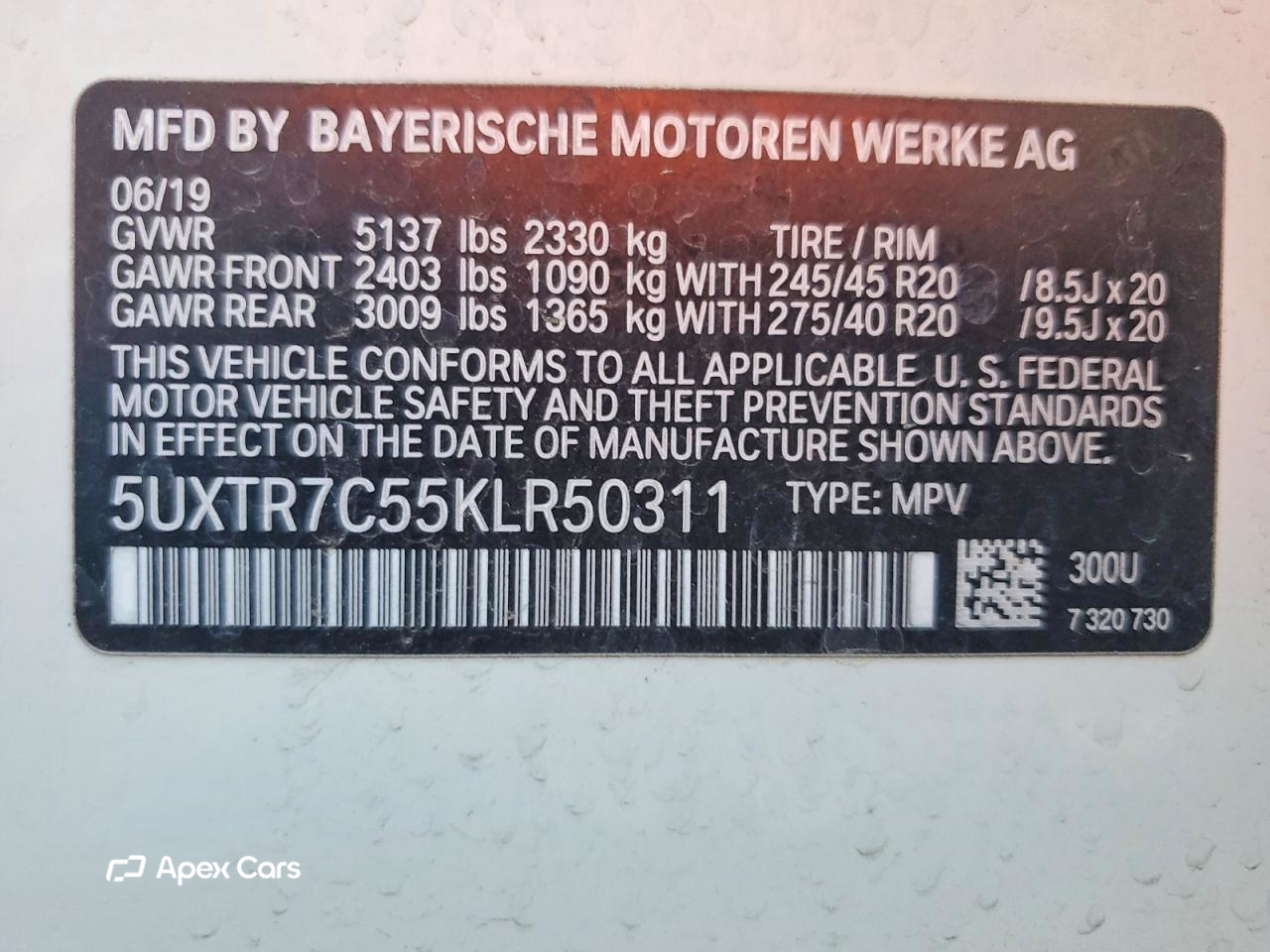 BMW X3 2019