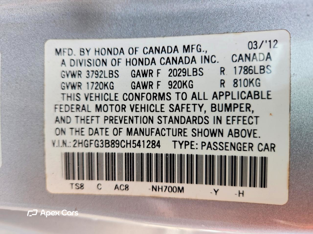 Honda Civic 2012