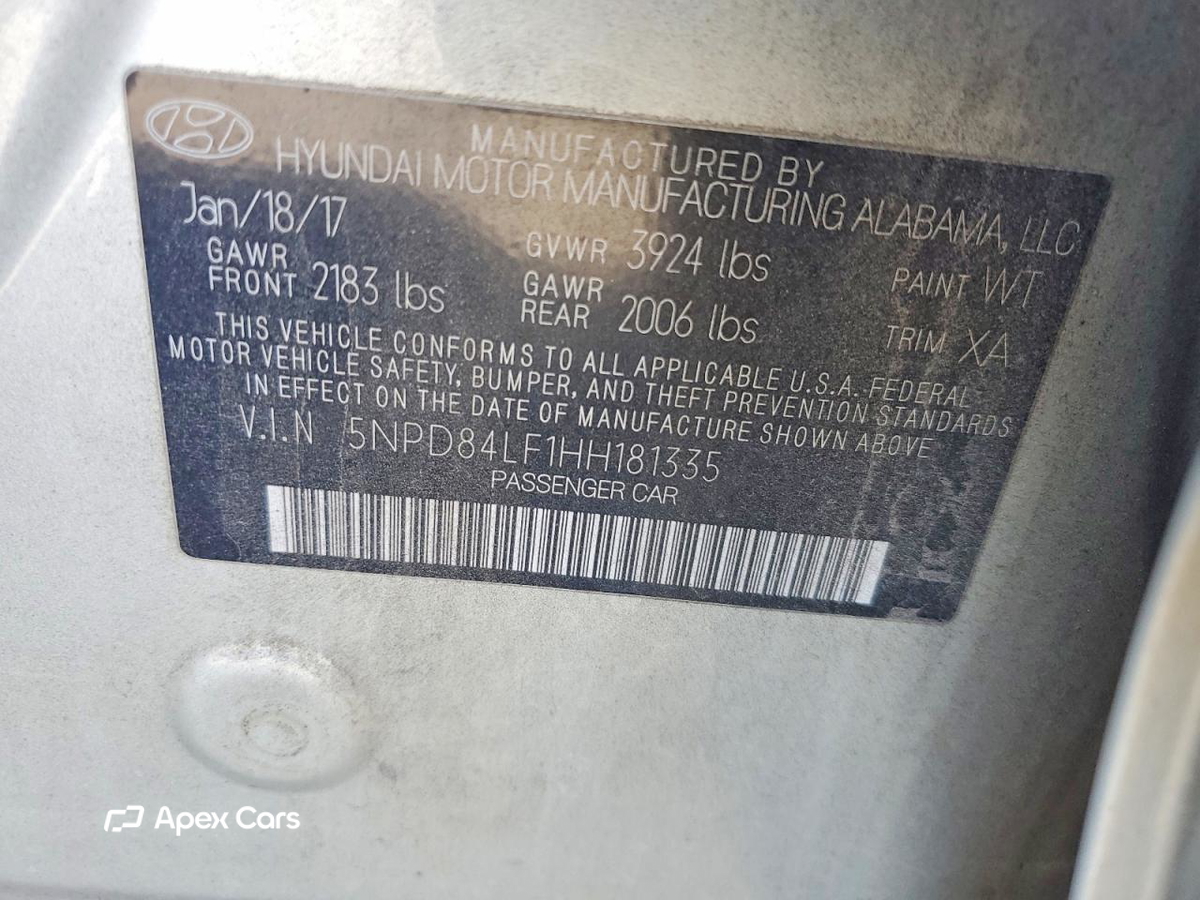 Hyundai Elantra 2017