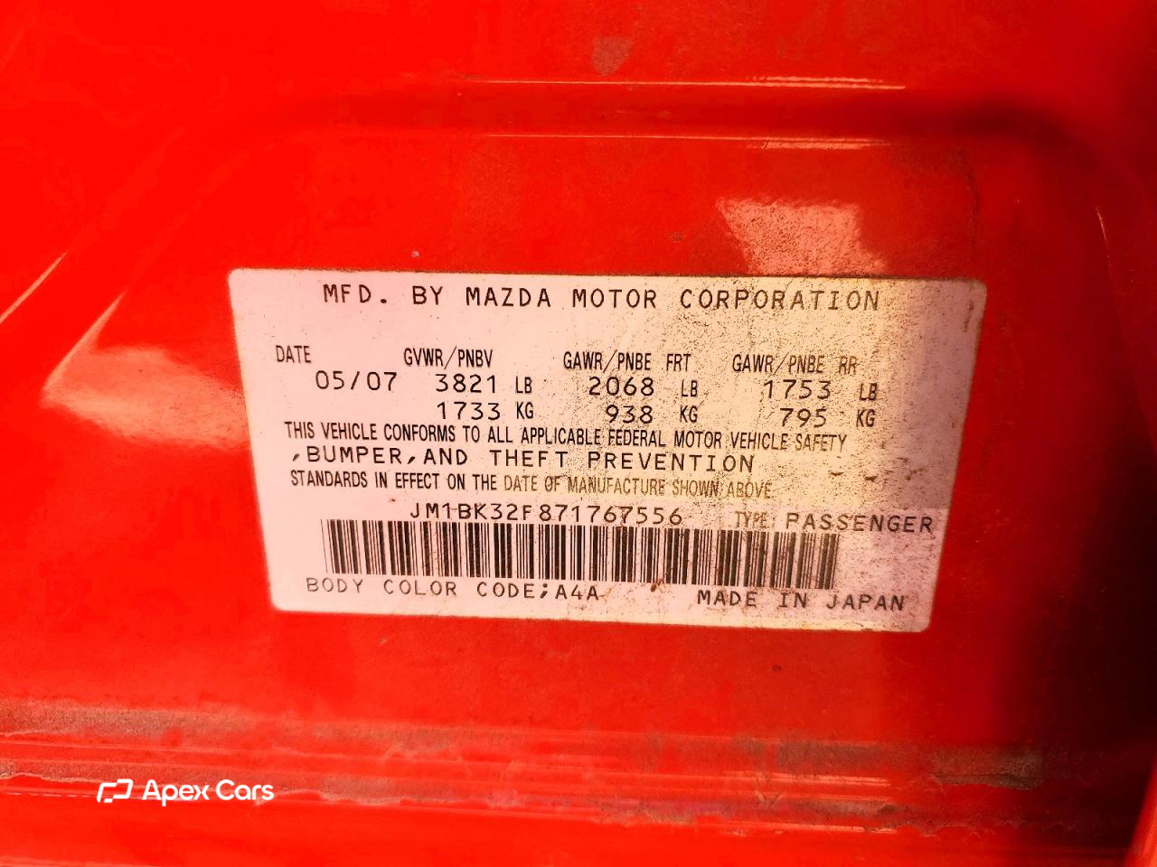 Mazda 3 2007