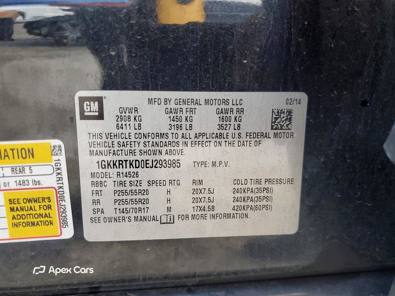 GMC Acadia 2014