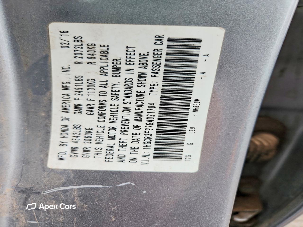 Honda Accord 2016