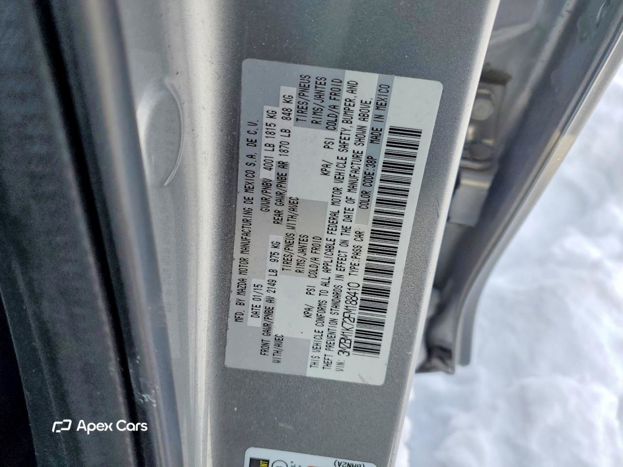 Mazda 3 2015