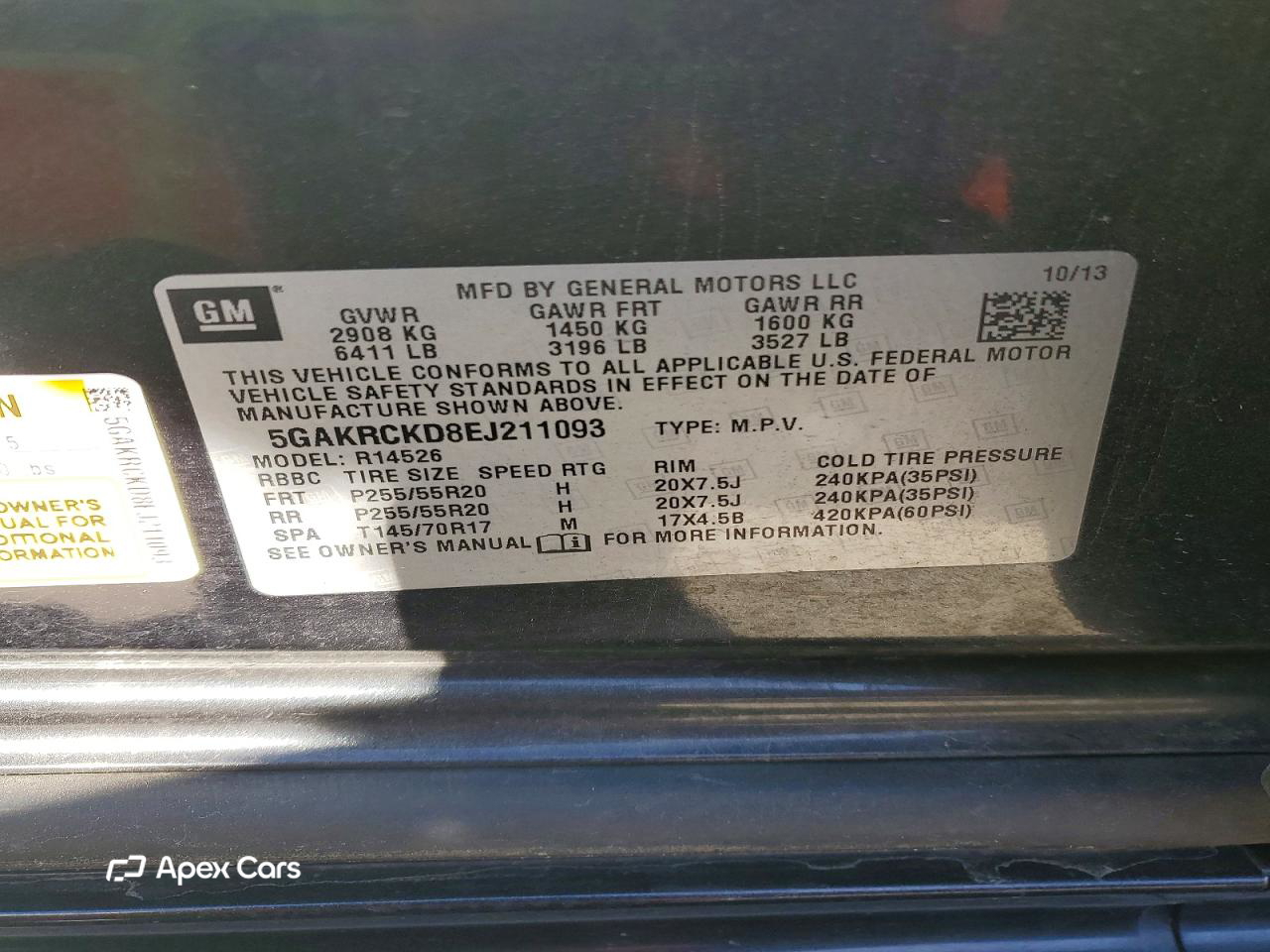 Buick Enclave 2014