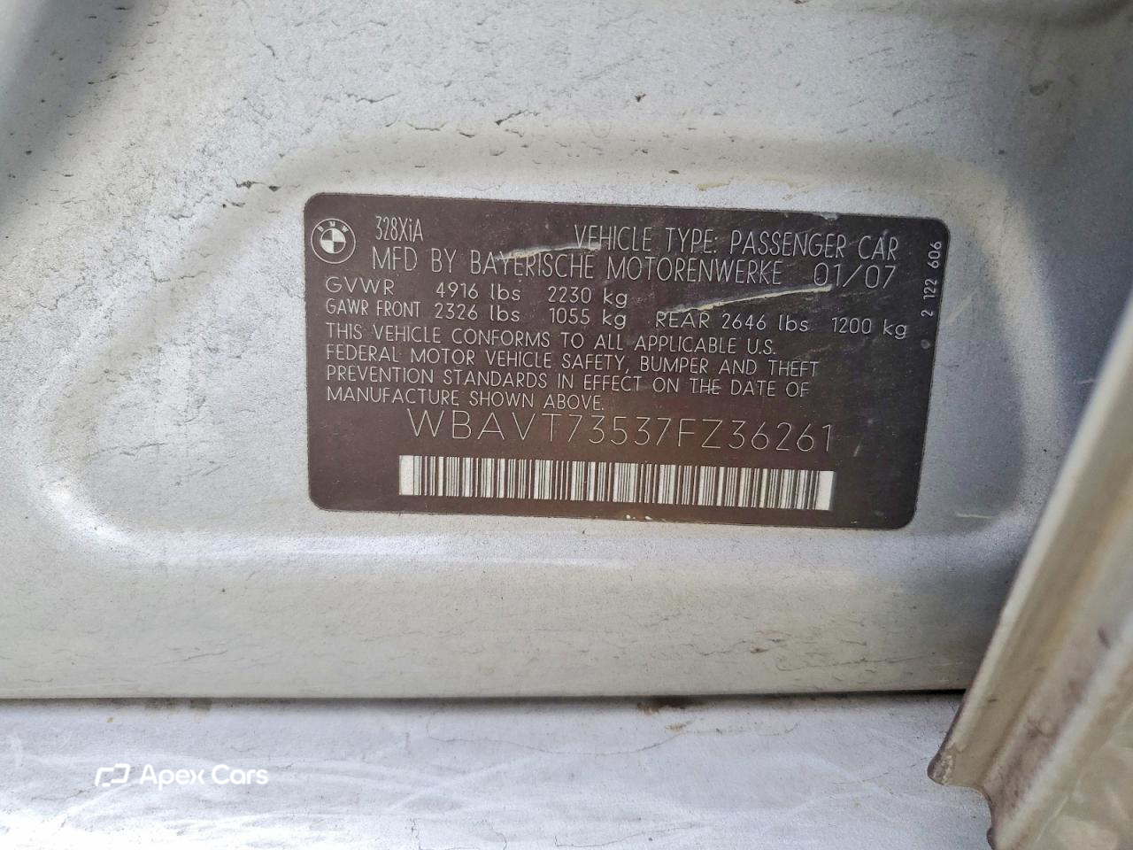 BMW Series 3 2007