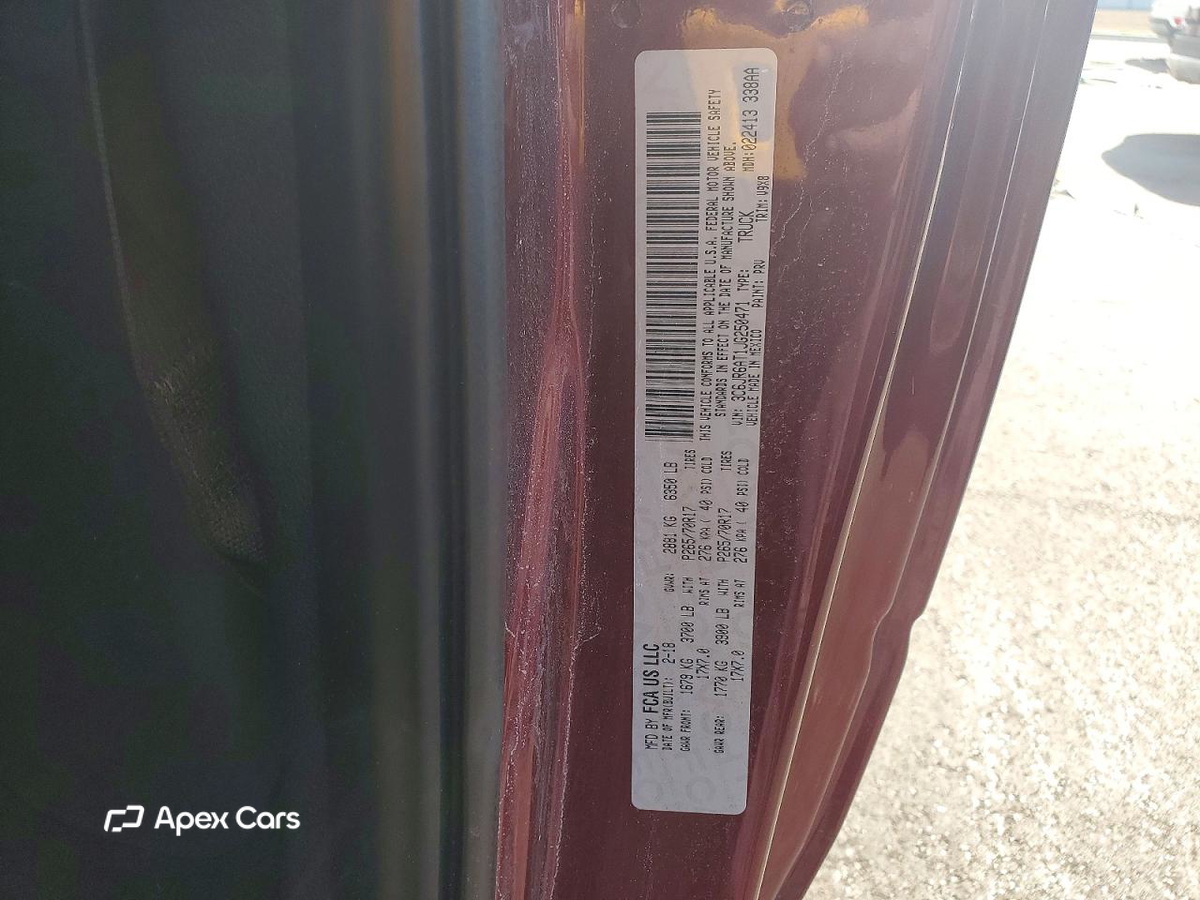 RAM 1500 2018
