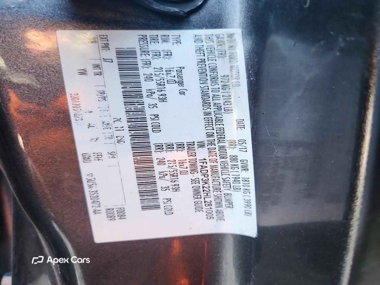Ford Focus 2017